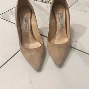 Jimmy Choo Beige Women's Heels
